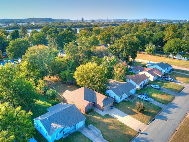 aerial view