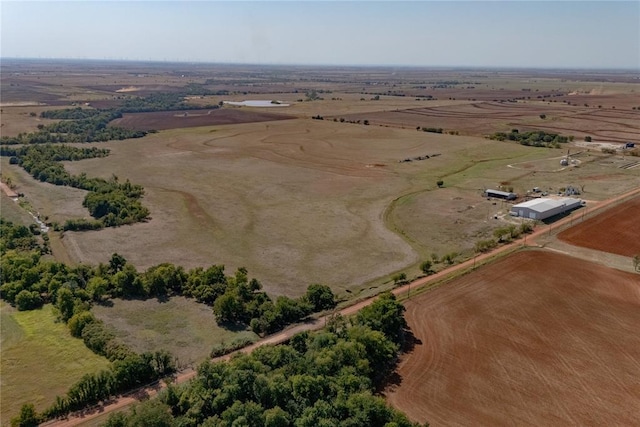 bird's eye view featuring a rural view