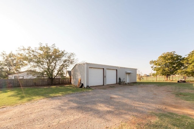 611 Wichita Ave, Devol, OK 73531 - view of detached garage