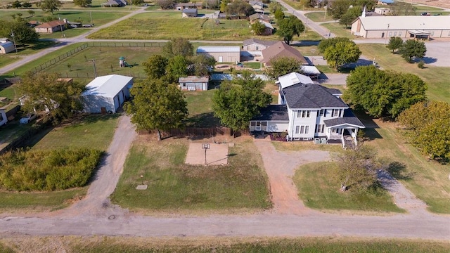 611 Wichita Ave, Devol, OK 73531 - aerial perspective of suburban area