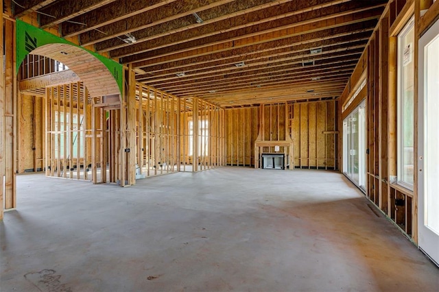 miscellaneous room featuring concrete floors