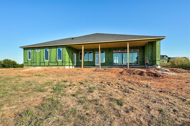 view of rear view of house