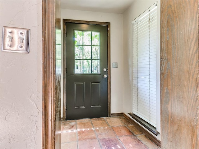 view of doorway to outside