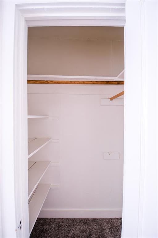 view of closet