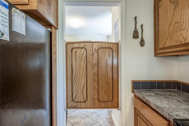 interior space featuring tile patterned flooring