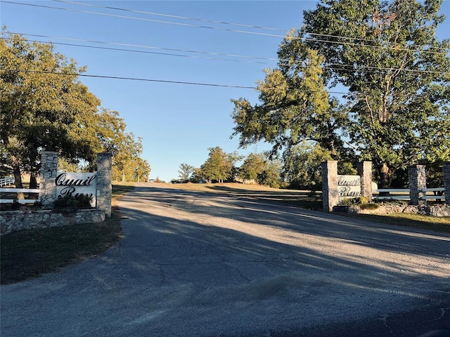 view of road