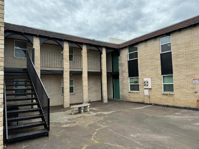 5825 NW 34th St, Oklahoma City, OK 73122 - view of building exterior with stairway