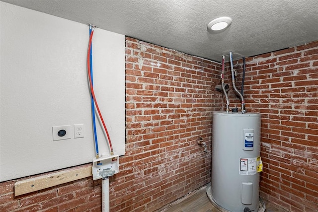 utilities featuring electric water heater