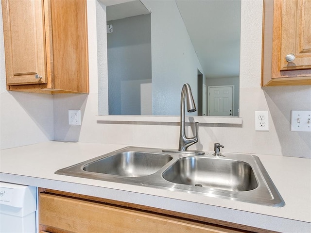 room details featuring dishwasher and sink