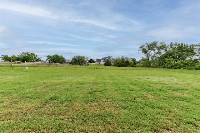 14500 Rushing Ln, Edmond, OK 73025 - view of yard featuring a view of countryside