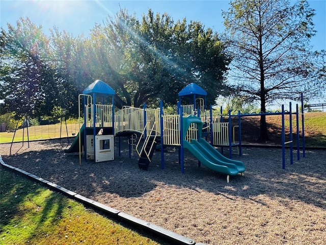 view of play area