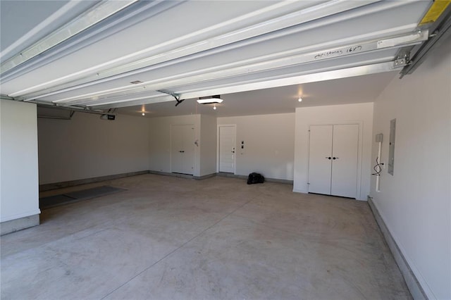 14001 Birch Ln, Edmond, OK 73049 - garage with a garage door opener
