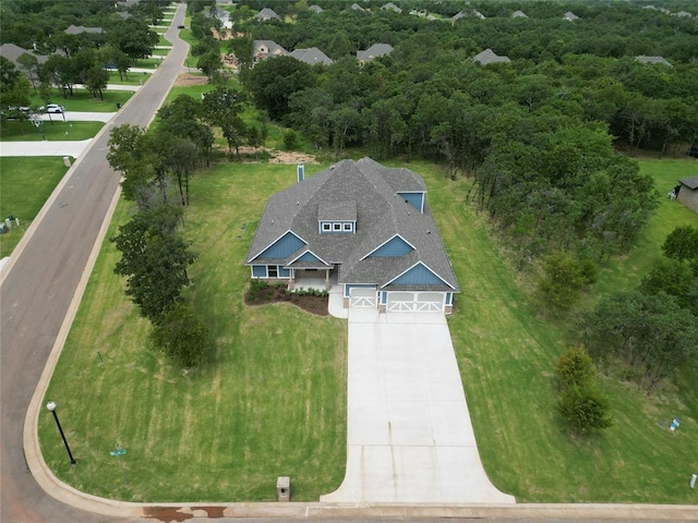 14001 Birch Ln, Edmond, OK 73049 - aerial view of property and surrounding area