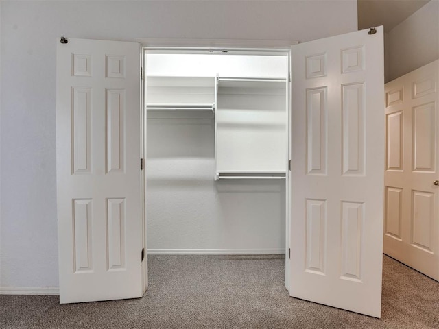 view of closet