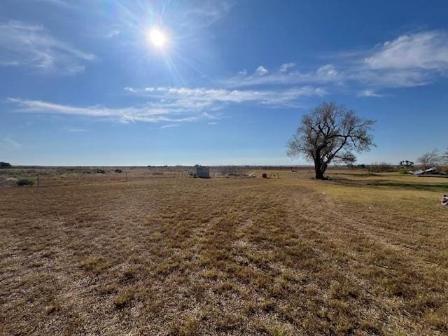 view of nature featuring a rural view