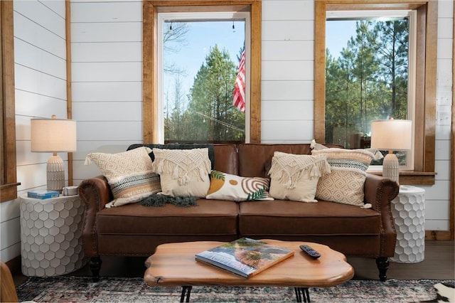 sunroom featuring a healthy amount of sunlight