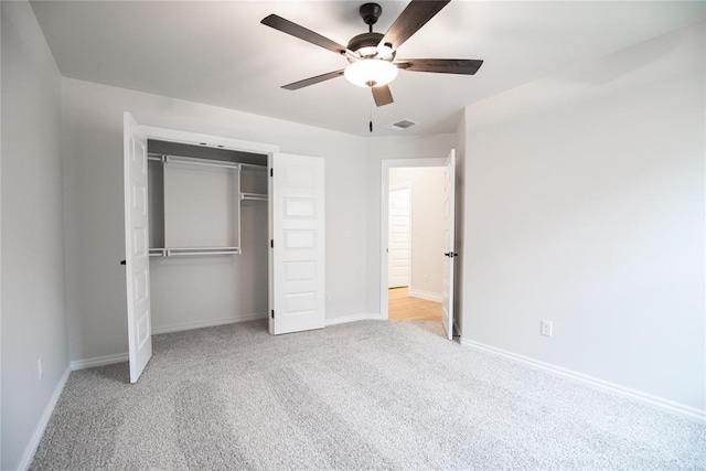 9317 Cheek Ranch Rd, Yukon, OK 73099 - unfurnished bedroom with baseboards, carpet, and a closet