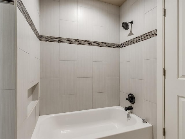 bathroom featuring  shower combination