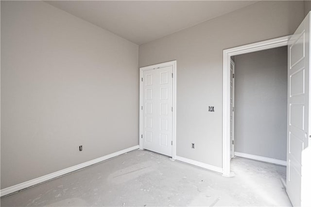 view of unfurnished bedroom