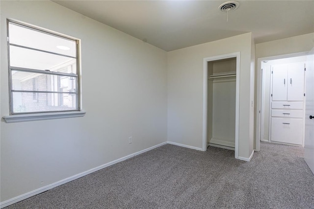 3201 Longridge Rd, Del City, OK 73115 - unfurnished bedroom featuring carpet and a closet