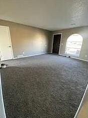 view of unfurnished living room