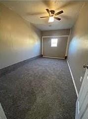 9816 NE 5th St, Midwest City, OK 73130 - empty room featuring baseboards and carpet floors