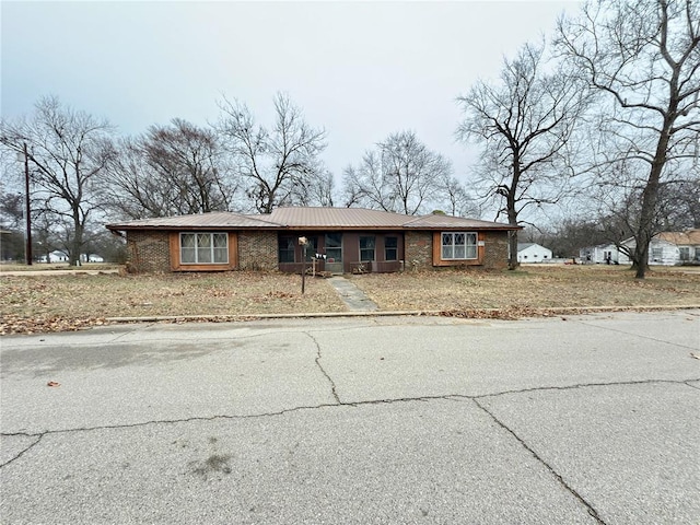 view of ranch-style house