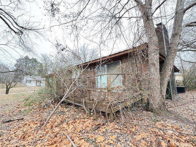 view of side of property