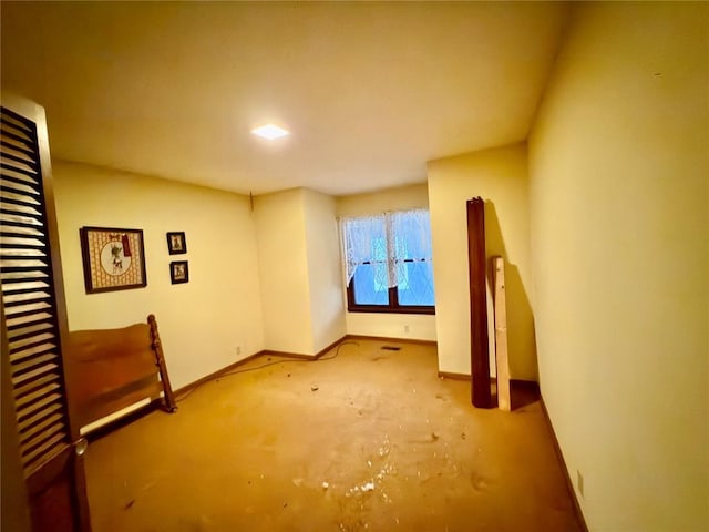 view of empty room