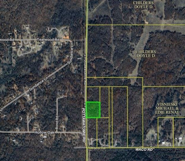 S Pottawatomie Rd, Bethel Acres OK, 74857 land for sale