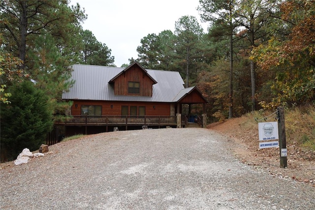 view of home's exterior