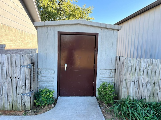 view of property entrance