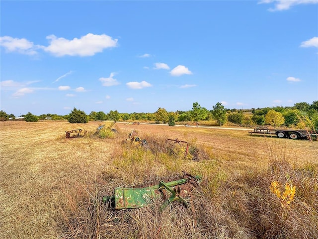 view of nature with a rural view