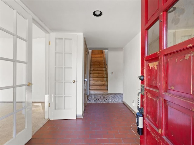 view of entrance foyer