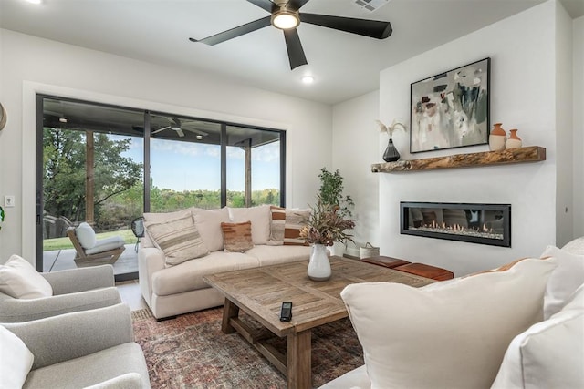 view of living room