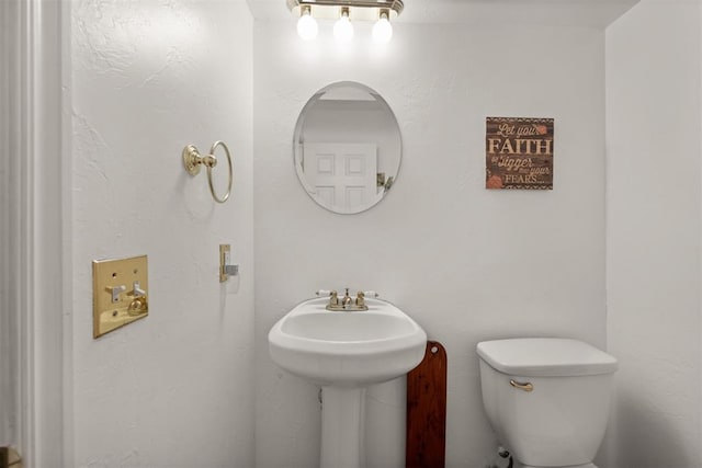 bathroom with toilet