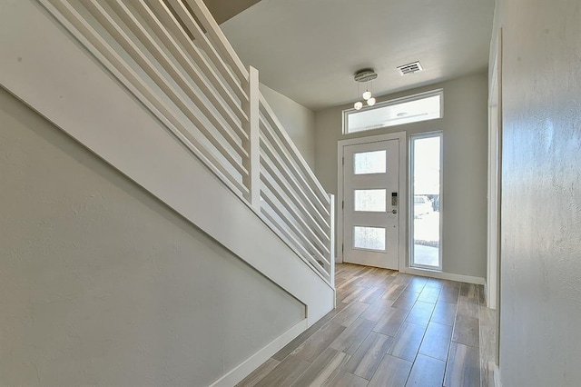 view of entrance foyer