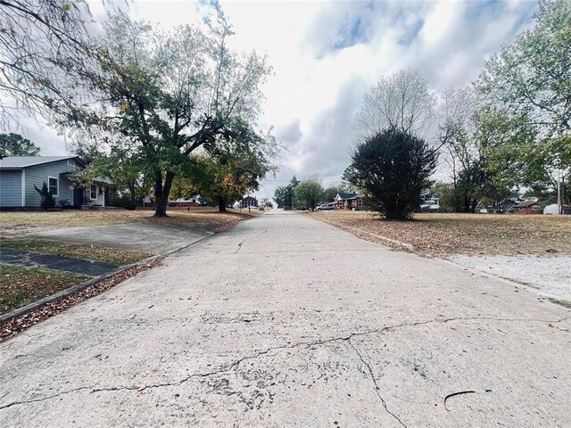 view of road