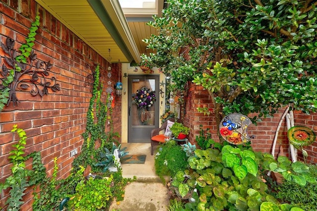 view of entrance to property