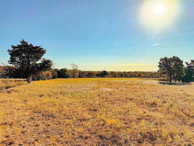 view of nature featuring a rural view