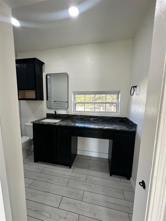 kitchen featuring light wood-type flooring