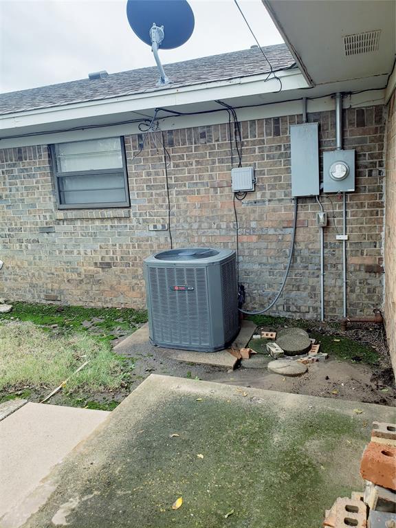 exterior details featuring central air condition unit