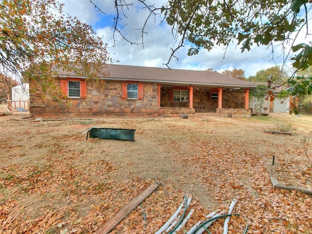 view of rear view of house