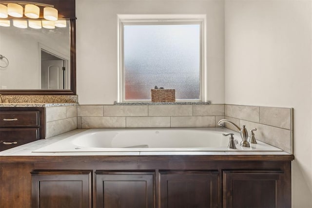 bathroom with a bathtub