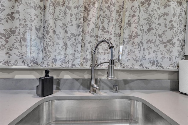 interior details with sink