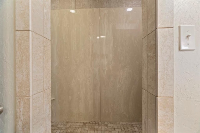 room details featuring walk in shower