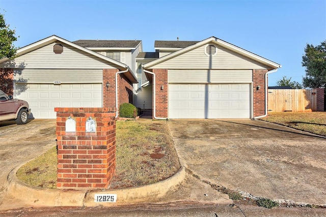 ranch-style house with a garage