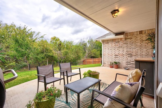 view of patio / terrace