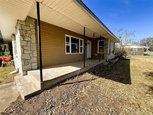 view of rear view of house