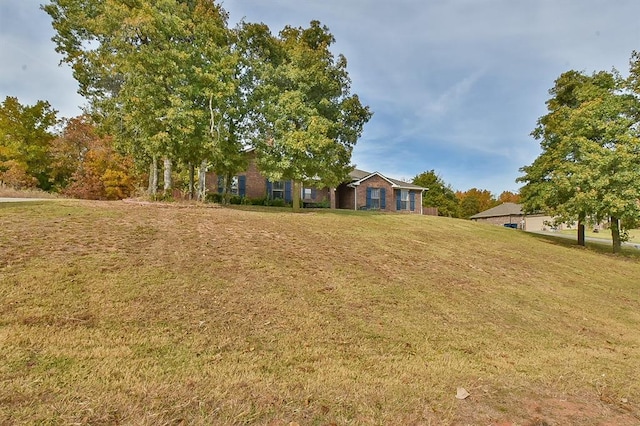 7301 Morning Song Dr, Oklahoma City, OK 73150 - view of green lawn